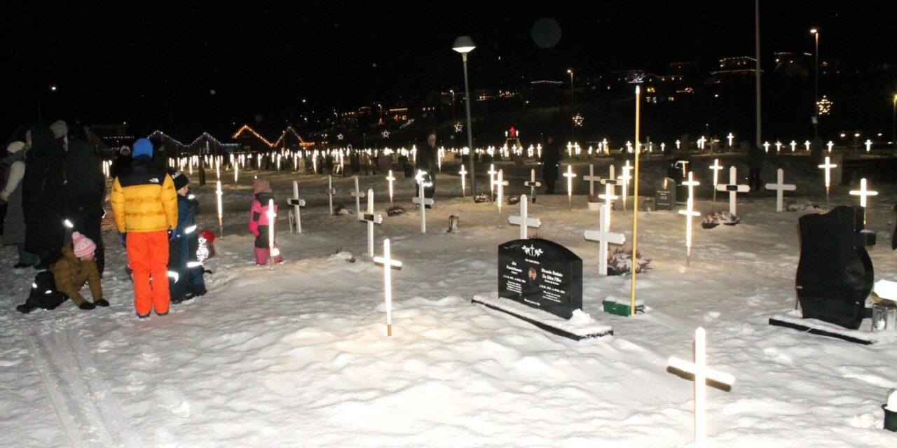 Ljósatendrunarstund í Ólafsfirði