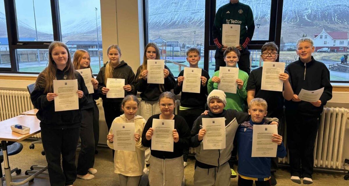 Sendu forsetanum bréf og fengu svar til baka