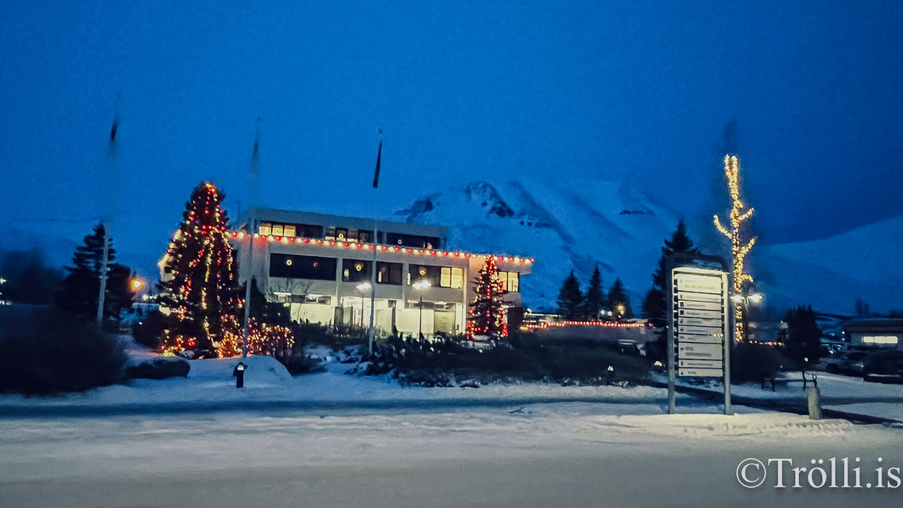 Ráðhús Dalvíkurbyggðar um jól