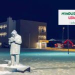 Myndlistasýning barnanna á Leikskálum í ráðhúsinu á Siglufirði