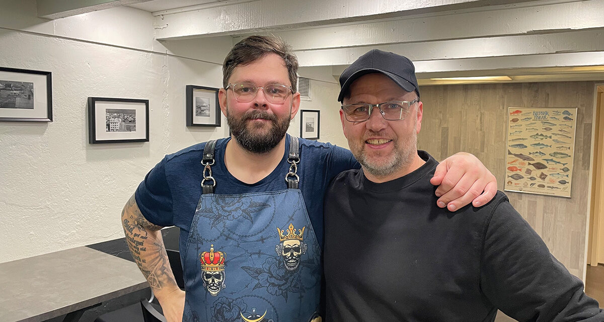 Daníel og Hákon bjóða upp á jólaborgarann 21.–22. og 28.–29. nóvember