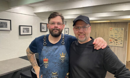 Daníel og Hákon bjóða upp á jólaborgarann 21.–22. og 28.–29. nóvember