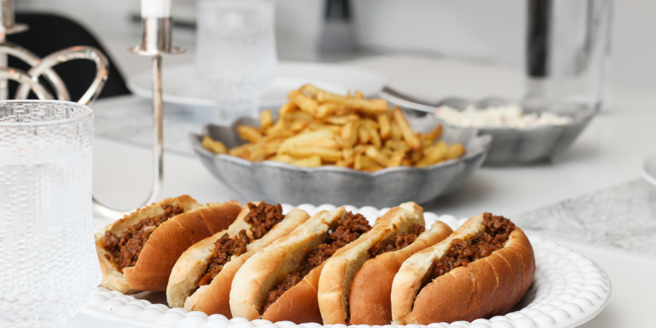 Hakk í pulsubrauði