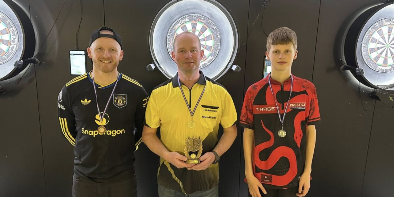 Mikil stemmning á fyrsta meistaramóti Pílufélags Fjallabyggðar – Myndir