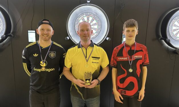 Mikil stemmning á fyrsta meistaramóti Pílufélags Fjallabyggðar – Myndir