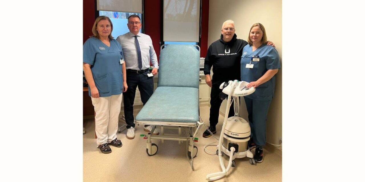 Færðu dag- og göngudeild skurðlækninga SAk nýja gipssög