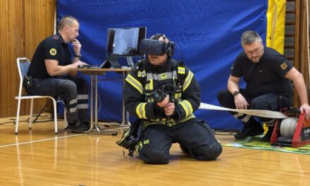 Sýndarveruleikaæfing hjá Slökkviliði Fjallabyggðar – Myndir