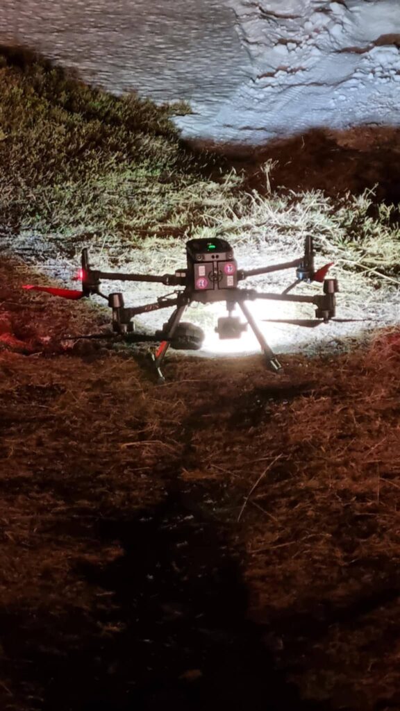 Göngufólki komið til bjargar efst í Brimnesi í Ólafsfirði