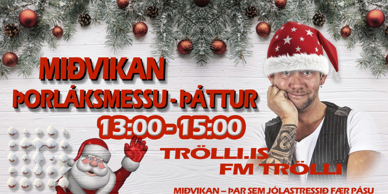 Miðvikan á Þorláksmessu – Hátíðlegur þáttur