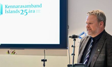 Magnús Þór verður áfram formaður KÍ