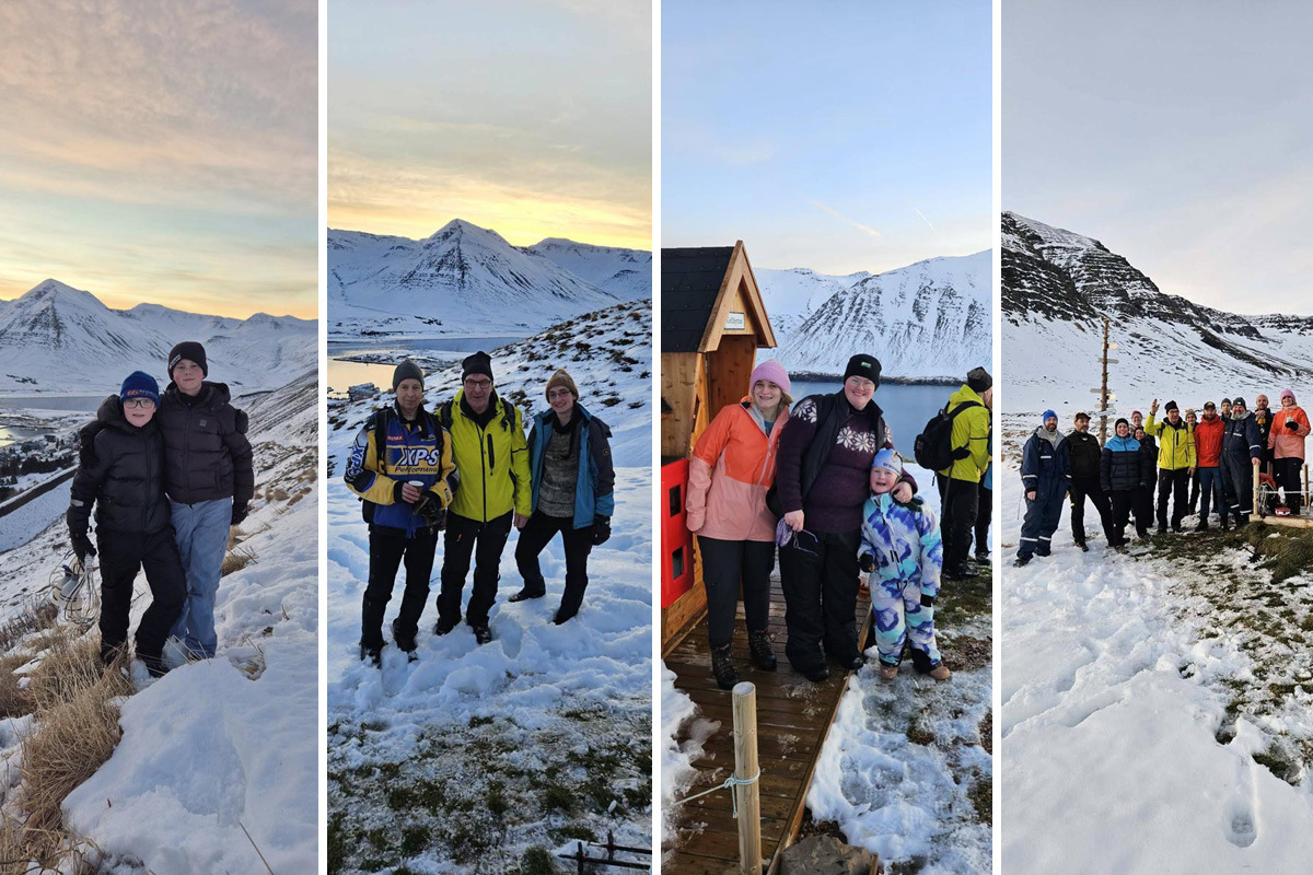 Myndasafn: Ljósin komin upp eftir vel skipulagðan vinnudag - Gömul og góð hefð að loknu dagsverki