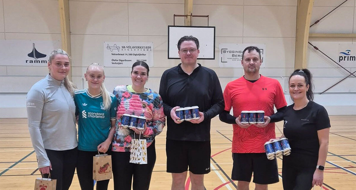 Hörkuleikir og snilldartaktar á Jólaparamóti BF á Siglufirði