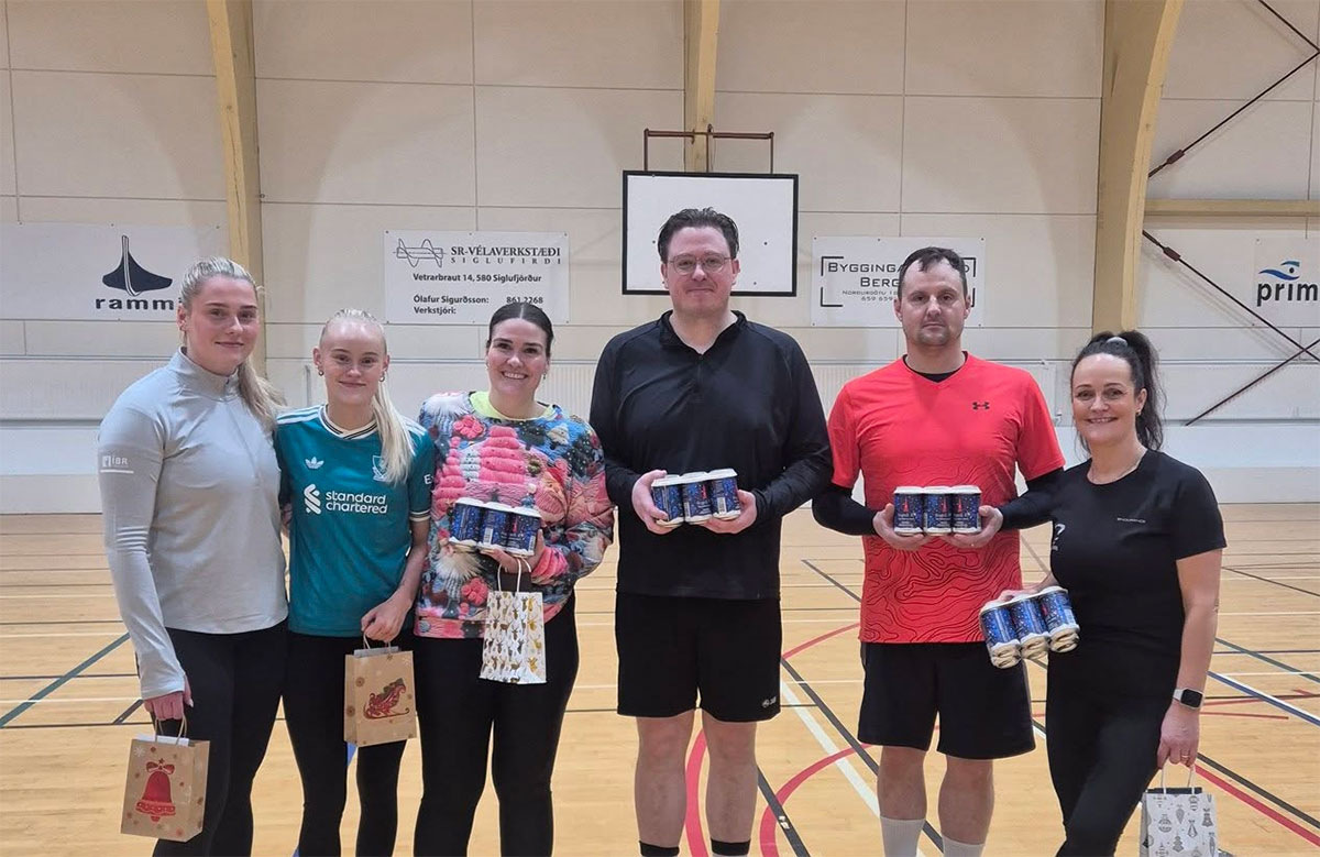 Hörkuleikir og snilldartaktar á Jólaparamóti BF á Siglufirði