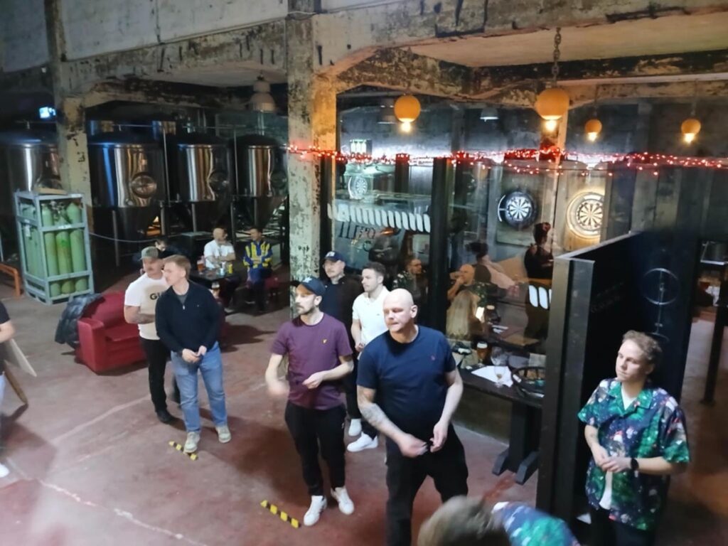 Nýstofnaður píluklúbbur á Siglufirði, fyrsta jólamótið heppnaðist vel - Myndir