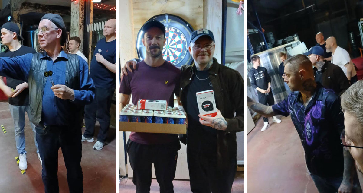 Nýstofnaður píluklúbbur á Siglufirði, fyrsta jólamótið heppnaðist vel – Myndir