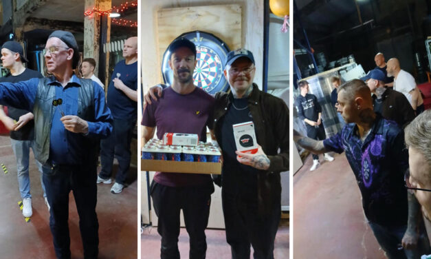 Nýstofnaður píluklúbbur á Siglufirði, fyrsta jólamótið heppnaðist vel – Myndir