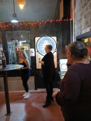 Nýstofnaður píluklúbbur á Siglufirði, fyrsta jólamótið heppnaðist vel - Myndir