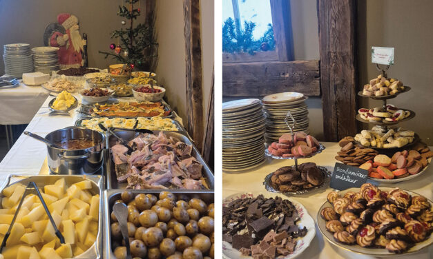 Þéttsetið og góð stemning þegar Síldarkaffi bauð upp á kæsta skötu – Myndir og vídeó