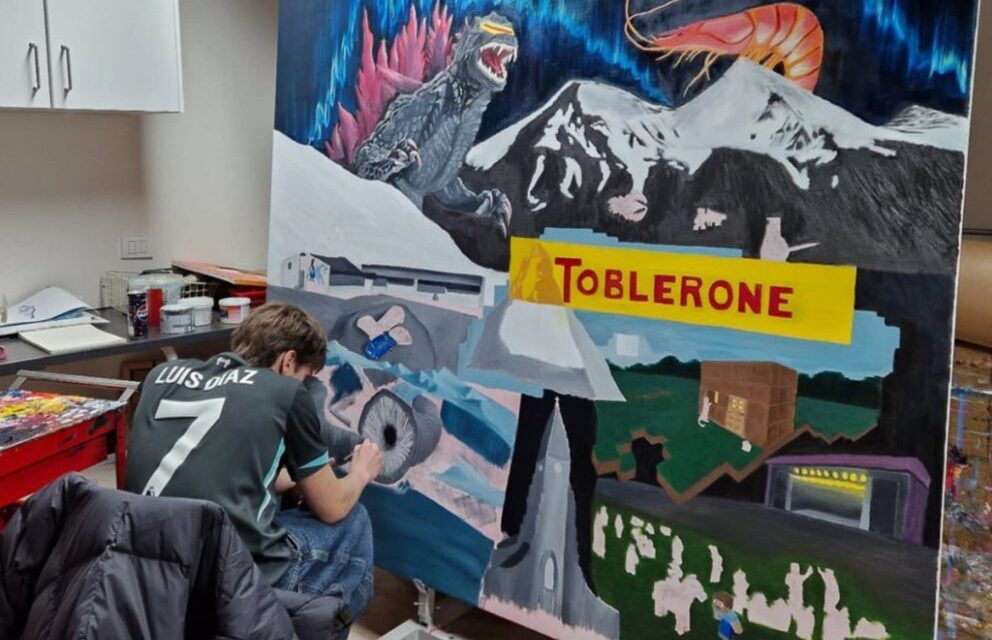 Hlynur Snær, Áróra Hlín og Kristín Magnea með eftirminnileg lokaverkefni í MTR – Myndir og vídeó