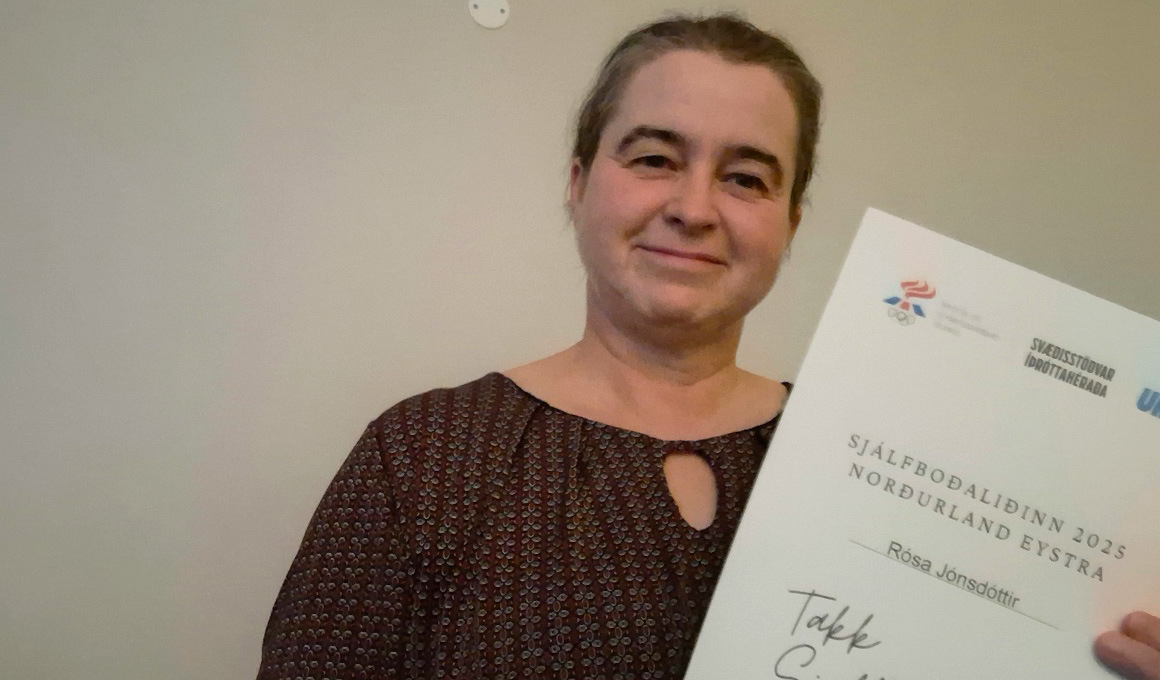 „Hún er golfklúbburinn“ - Rósa Jónsdóttir valin sjálfboðaliði ársins á Norðurlandi eystra