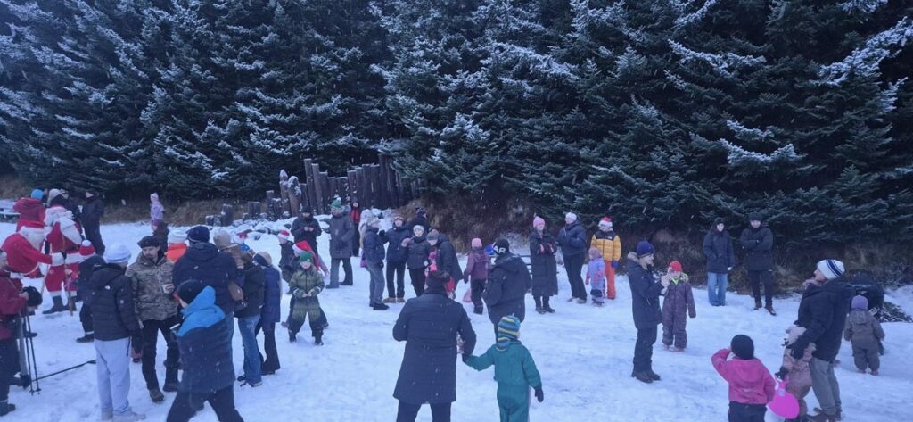 Jólastund í Skógræktinni heppnaðist vel á Siglufirði - Myndir