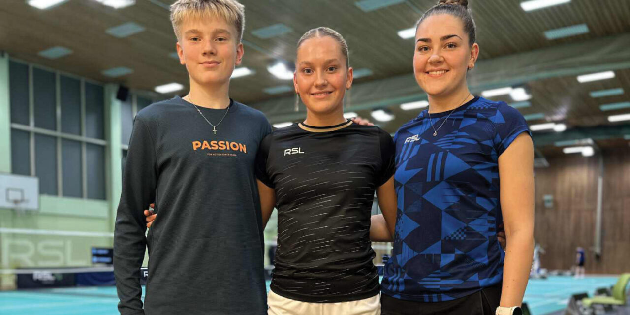TBS-ingar á fullu með landsliðum Íslands í badminton