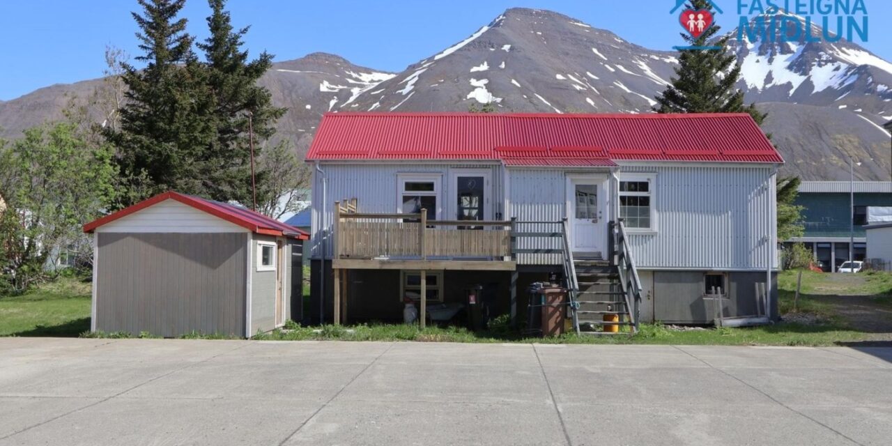 Hús í hjarta Siglufjarðar til sölu
