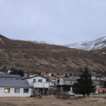 Marauð jörð um áramótin á Siglufirði