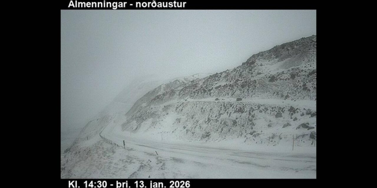 Enn er óvissustig vegna snjóflóðahættu