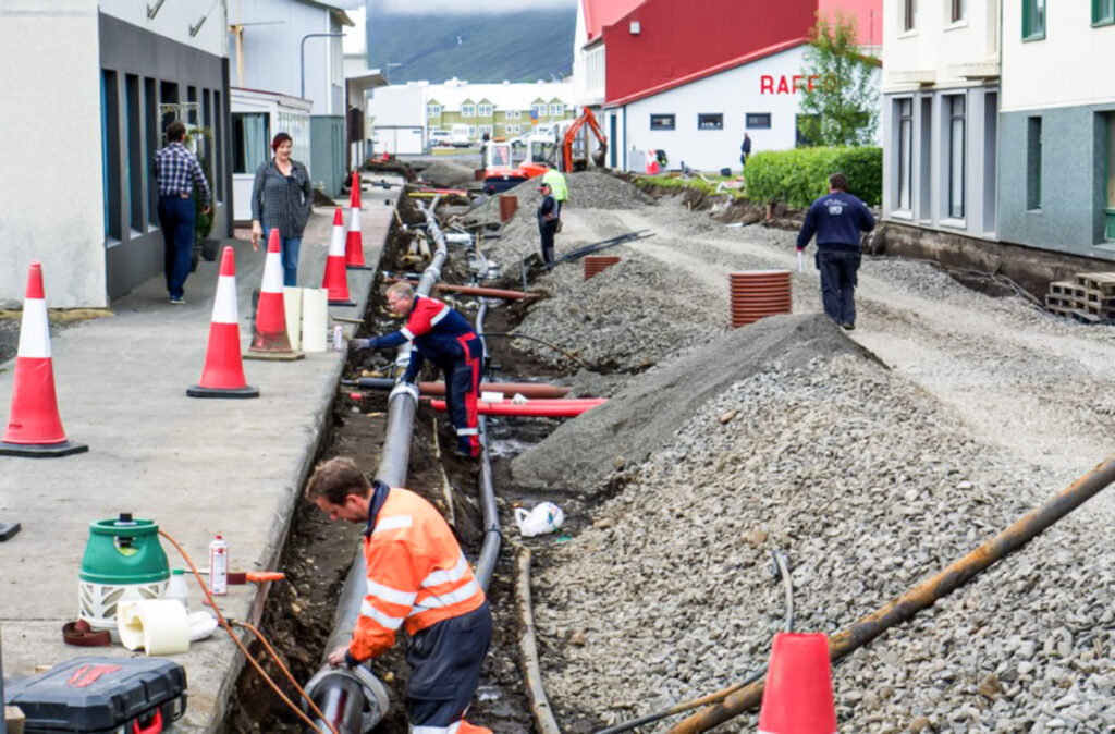 Lækjargata 2015, gatnaframkvæmdir . Ljósmyndari Jón Ólafur Björgvinsson. 