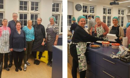 Bökuðu 1.400 pönnukökur fyrir bæjarbúa