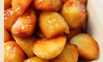 Sykurbrúnaðar kartöflur