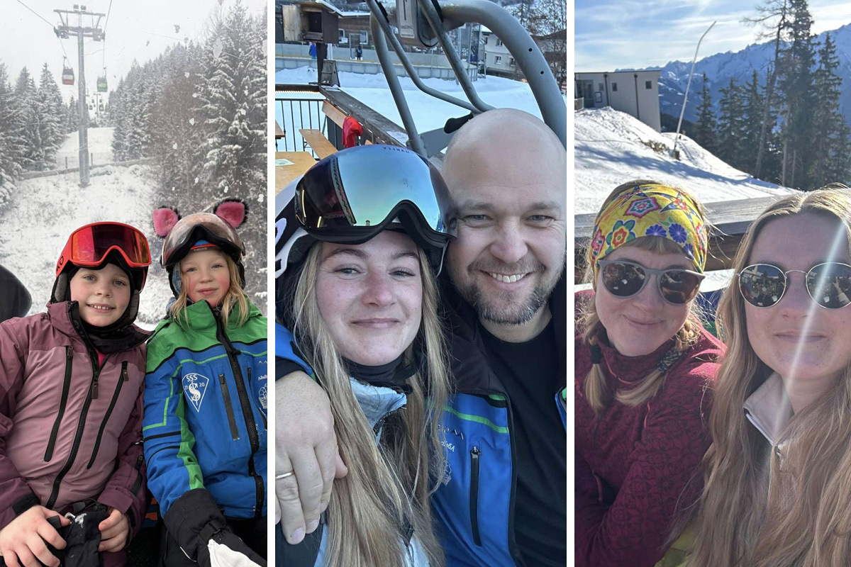 Myndasafn: Kátir skíðakappar njóta lífsins í austurrísku Ölpunum