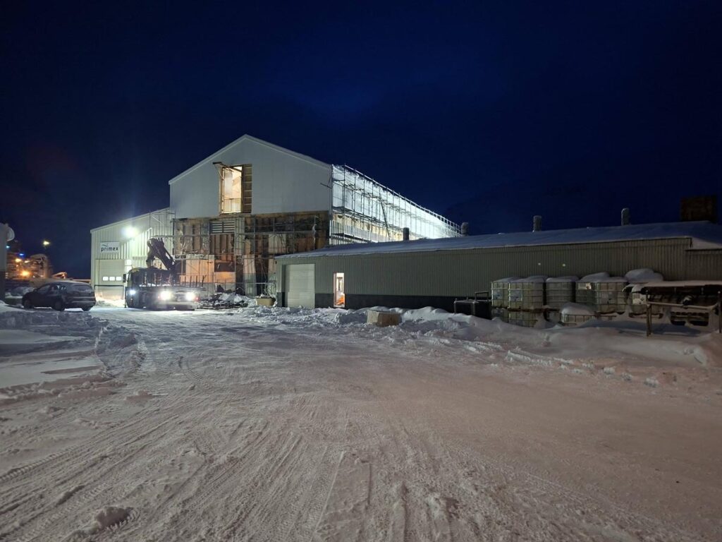 Vetrarstemning á Siglufirði í dag - Myndasafn