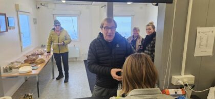 Líf og fjör í veitingaskálanum í Skarðsdal - Myndasafn