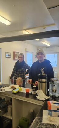 Líf og fjör í veitingaskálanum í Skarðsdal - Myndasafn