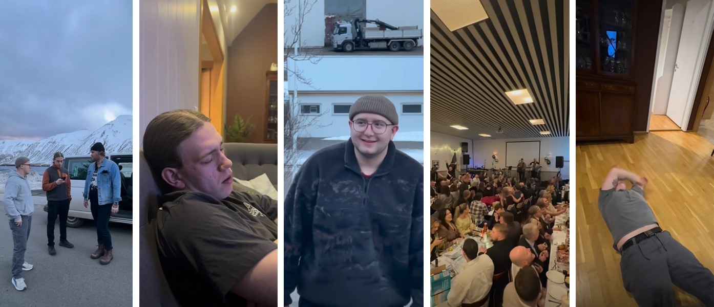 Þegar þorrablótsstemningin nær nýjum hæðum - Ástarpungarnir héldu uppi gleðinni um helgina