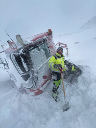 „Stemmingskallinn“ í Skarðsdal sem gerir skíðasvæðið sýnilegra