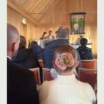 Fyrsta barnið skírt í nýju Miðgarðakirkjunni í Grímsey