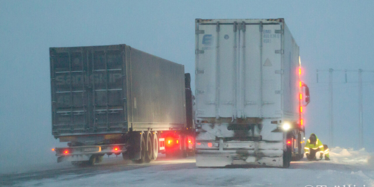 Vandamál með færðarkort á umferdin.is