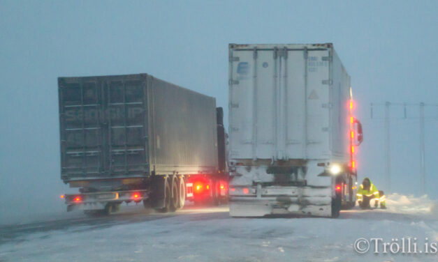 Vandamál með færðarkort á umferdin.is