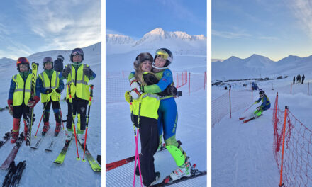 Myndir: Sóley Birna opnaði mótið, glæsilegur dagur í Skarðsdal