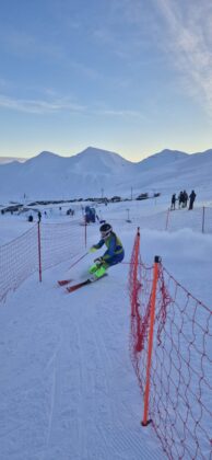 Myndir: Sóley Birna opnaði mótið, glæsilegur dagur í Skarðsdal