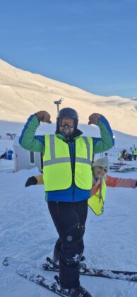 Myndir: Sóley Birna opnaði mótið, glæsilegur dagur í Skarðsdal