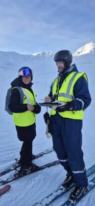 Myndir: Sóley Birna opnaði mótið, glæsilegur dagur í Skarðsdal