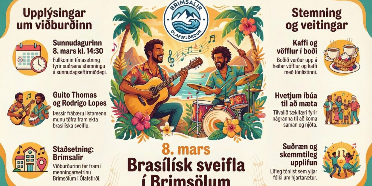 Brasilísk sveifla í Brimsölum