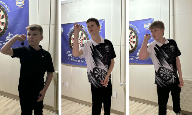 Myndir: Þrír frá Pílufélagi Fjallabyggðar kepptu á Dartung í Reykjanesbæ