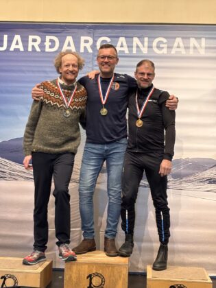 Edda og Kristján fyrst í Fjarðargöngunni 2026