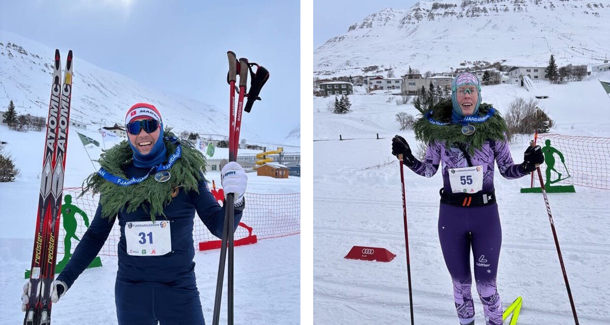 Edda og Kristján fyrst í Fjarðargöngunni 2026