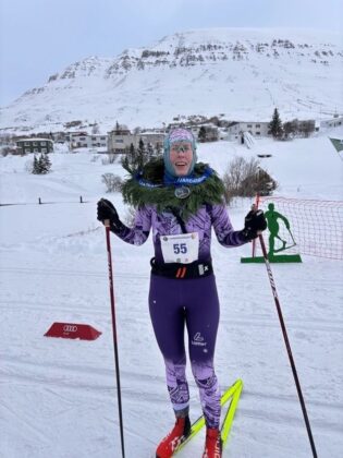 Edda og Kristján fyrst í Fjarðargöngunni 2026